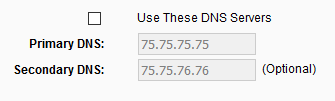 .75.75.75.75 is Comcast's DNS